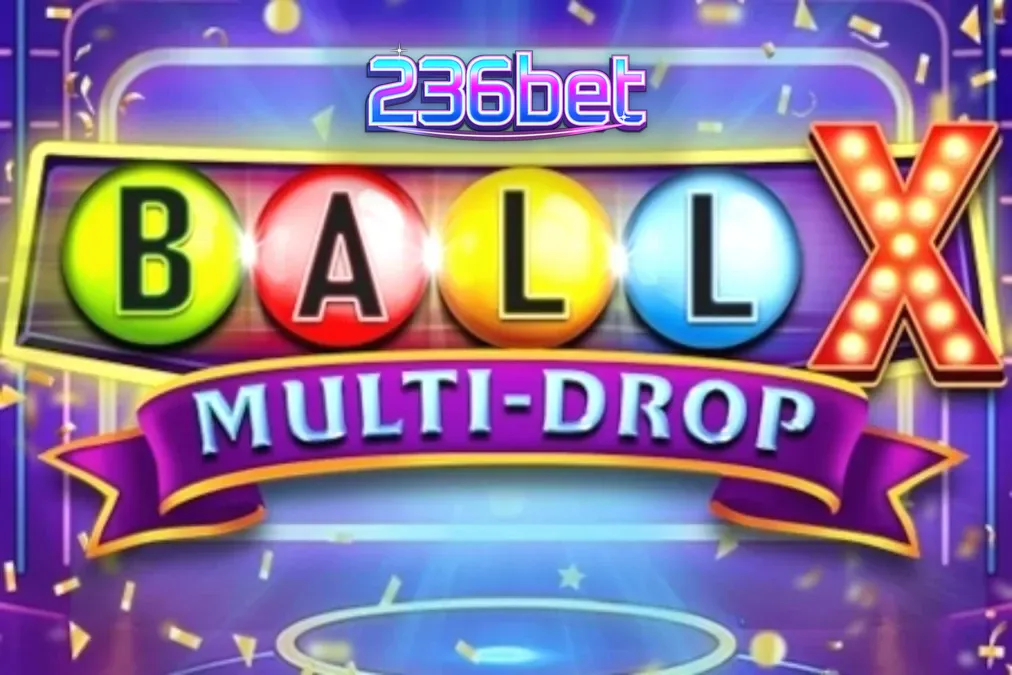 Interface do slot Ball X Multi-Drop em um smartphone